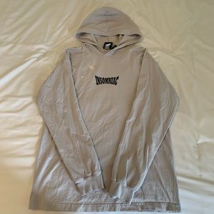 INSOMNIAC Hooded Long Sleeve Shirt